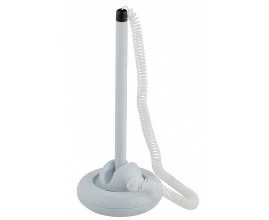 Ручка шариковая Buromax non-retractable, Desk pen, blue (BM.8140-01), изображение 2 Ручка шариковая Buromax non-retractable, Desk pen, blue (BM.8140-01), изображение 2