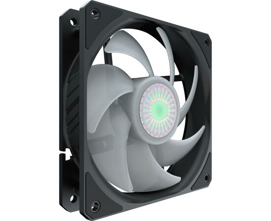 Кулер для корпуса CoolerMaster SickleFlow 120 3in1 ARGB (MFX-B2DN-183PA-R1), изображение 5 Кулер для корпуса CoolerMaster SickleFlow 120 3in1 ARGB (MFX-B2DN-183PA-R1), изображение 5