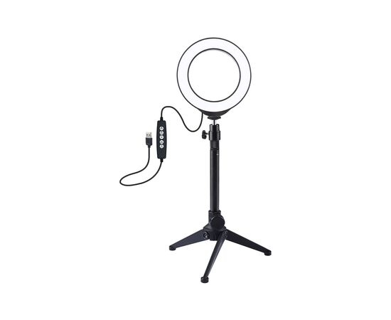 Набір блогера Puluz Ring USB LED lamp PKT3049B 4.7" + table tripod (PKT3049B)