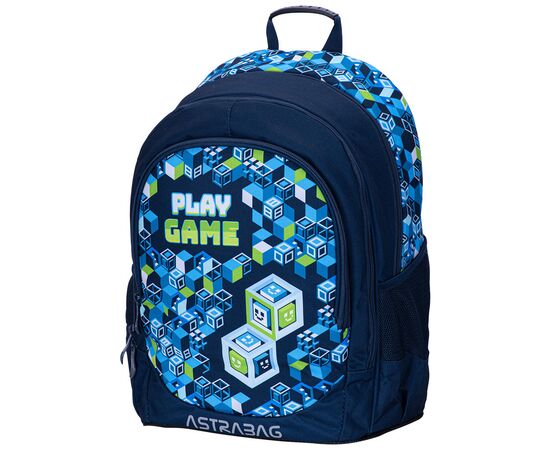 Рюкзак школьный Astrabag AB340 play game синий (502023062), изображение 5 Рюкзак школьный Astrabag AB340 play game синий (502023062), изображение 5