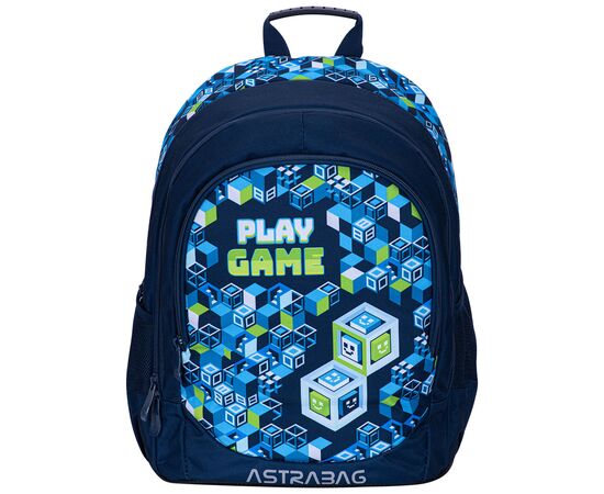 Рюкзак школьный Astrabag AB340 play game синий (502023062), изображение 6 Рюкзак школьный Astrabag AB340 play game синий (502023062), изображение 6
