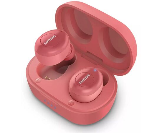 Навушники Philips TAT2205 True Wireless Mic Red (TAT2205RD/00), зображення 3 Навушники Philips TAT2205 True Wireless Mic Red (TAT2205RD/00), зображення 3