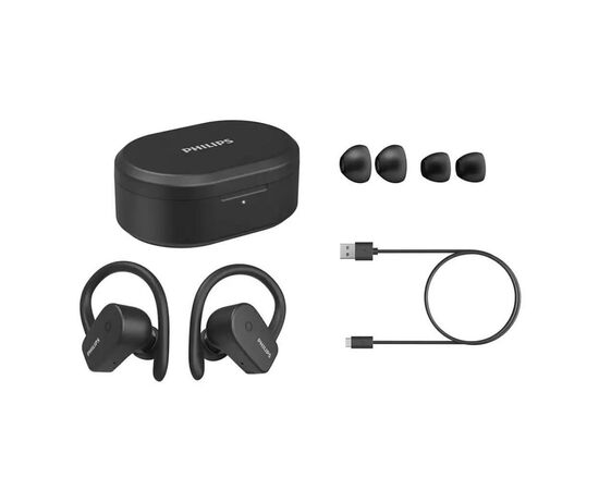 Наушники Philips TAA5202 IPX7 True Wireless Black (TAA5205BK/00), изображение 5 Наушники Philips TAA5202 IPX7 True Wireless Black (TAA5205BK/00), изображение 5