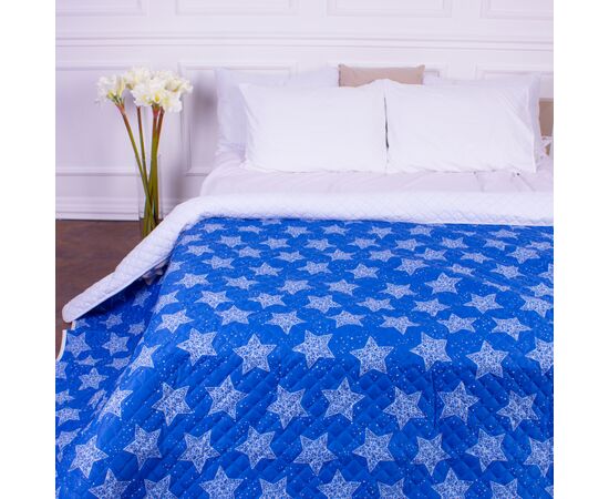 Покривало MirSon Print Line №7128 Blue Star 150х210 (2200006075981), зображення 3