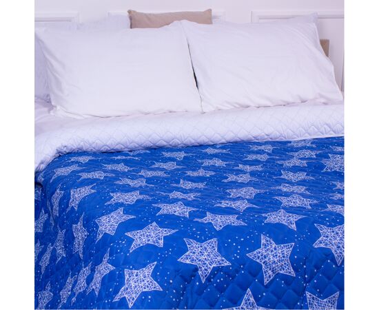 Покривало MirSon Print Line №7128 Blue Star 150х210 (2200006075981), зображення 4