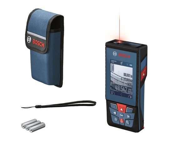 Далекомір Bosch Professional GLM 100-25 C, 1.5 мм, 0.08100м, 0-360, Bluetooth (0.601.072.Y00)
