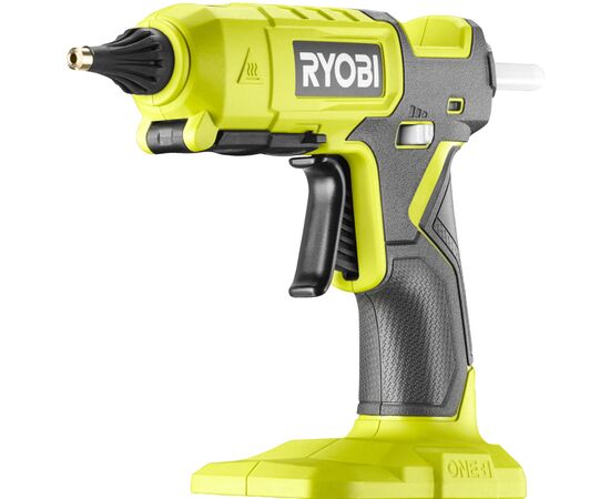 Клеевой пистолет Ryobi RGL18-0 аккумуляторный 18В ONE+, стержни 11/12мм (без АКБ и ЗУ) (5133005002)