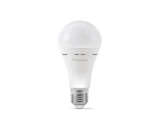 Лампочка TITANUM LED акумуляторна A68 10W E27 4000K 220V (TL-EMA68-10274), изображение 2 Лампочка TITANUM LED акумуляторна A68 10W E27 4000K 220V (TL-EMA68-10274), изображение 2