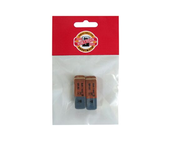 Ластик Koh-i-Noor комбинированный BlueStar, 6521/80 (полибег 2 шт) (6521/80/2/P), изображение 2 Ластик Koh-i-Noor комбинированный BlueStar, 6521/80 (полибег 2 шт) (6521/80/2/P), изображение 2