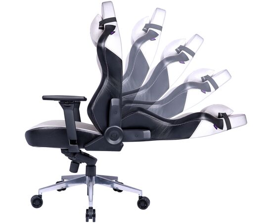 Кресло игровое CoolerMaster Caliber X1C Gray (CMI-GCX1C-GY), изображение 6 Кресло игровое CoolerMaster Caliber X1C Gray (CMI-GCX1C-GY), изображение 6