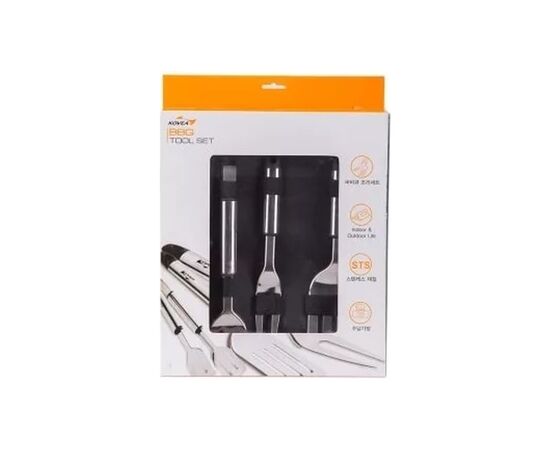 Набор для барбекю Kovea BBQ KGA-1002 KVA (4823082706068), изображение 7 Набор для барбекю Kovea BBQ KGA-1002 KVA (4823082706068), изображение 7