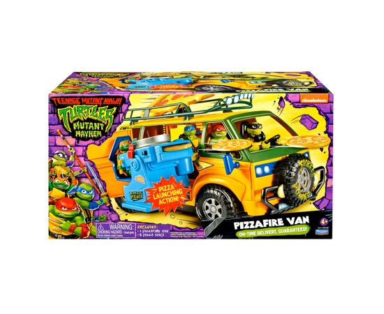 Машина TMNT Бойова машинка Мovie III - Фургон Доставки Піци (83468), зображення 5
