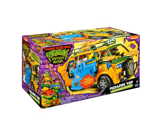 Машина TMNT Бойова машинка Мovie III - Фургон Доставки Піци (83468), зображення 6