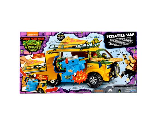 Машина TMNT Бойова машинка Мovie III - Фургон Доставки Піци (83468), зображення 7