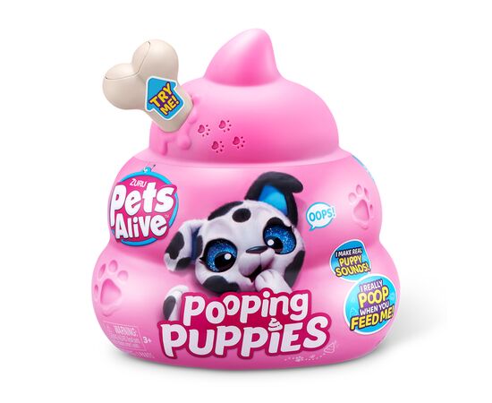 Интерактивная игрушка Pets & Robo Alive сюрприз Щенки-озорники (9542)
