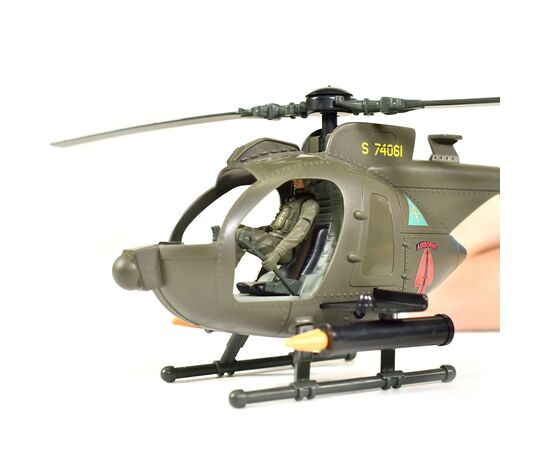 Игровой набор Elite Force Многофункциональный вертолет МН-6 (101860), изображение 5 Игровой набор Elite Force Многофункциональный вертолет МН-6 (101860), изображение 5