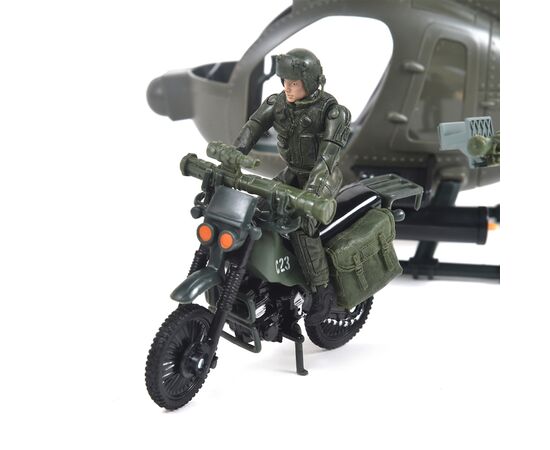 Игровой набор Elite Force Многофункциональный вертолет МН-6 (101860), изображение 7 Игровой набор Elite Force Многофункциональный вертолет МН-6 (101860), изображение 7