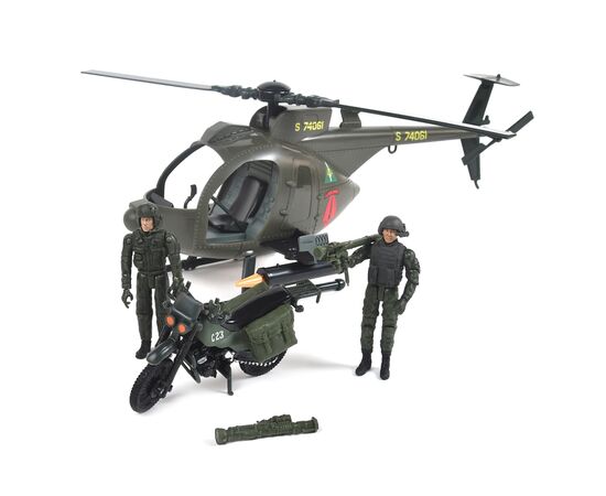 Ігровий набір Elite Force Багатоцільовий гвинтокрил МН-6 (101860)