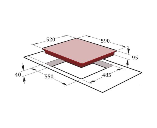 Варочная поверхность Gunter&Hauer GL 64 W, изображение 5 Варочная поверхность Gunter&Hauer GL 64 W, изображение 5
