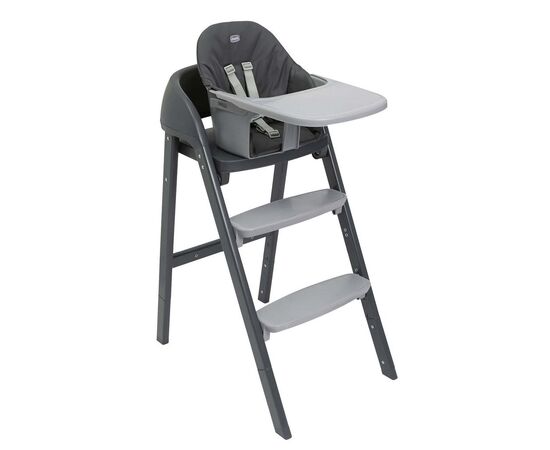 Стульчик для кормления Chicco 3 в 1 Crescendo Up, серый (87046.07)