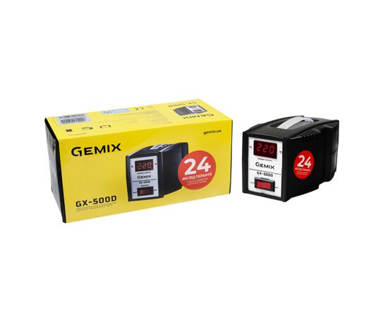 Стабилизатор Gemix GX-500D, изображение 5 Стабилизатор Gemix GX-500D, изображение 5