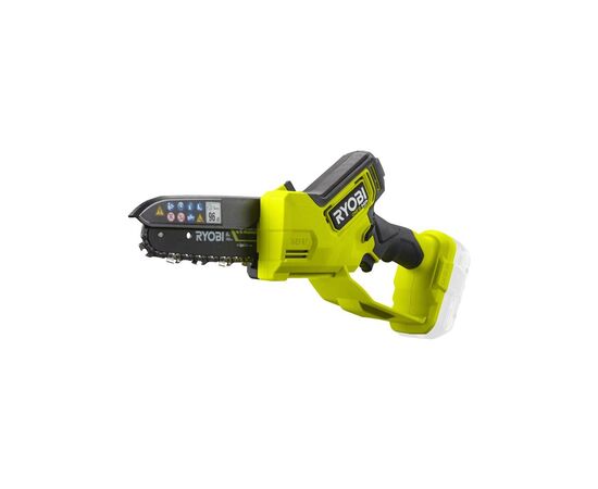 Цепная пила Ryobi RY18PSX15A-0, шина 15см, 18В ONE+, безщіткова, 1.2кг (без АКБ та ЗП) (5133005779), изображение 2 Цепная пила Ryobi RY18PSX15A-0, шина 15см, 18В ONE+, безщіткова, 1.2кг (без АКБ та ЗП) (5133005779), изображение 2