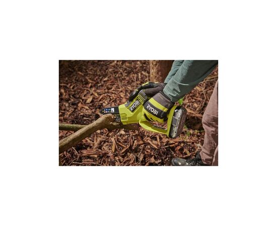 Цепная пила Ryobi RY18PSX15A-0, шина 15см, 18В ONE+, безщіткова, 1.2кг (без АКБ та ЗП) (5133005779), изображение 6 Цепная пила Ryobi RY18PSX15A-0, шина 15см, 18В ONE+, безщіткова, 1.2кг (без АКБ та ЗП) (5133005779), изображение 6