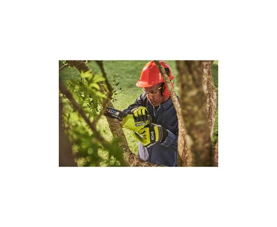 Цепная пила Ryobi RY18PSX15A-0, шина 15см, 18В ONE+, безщіткова, 1.2кг (без АКБ та ЗП) (5133005779), изображение 7 Цепная пила Ryobi RY18PSX15A-0, шина 15см, 18В ONE+, безщіткова, 1.2кг (без АКБ та ЗП) (5133005779), изображение 7