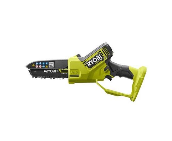 Ланцюгова пила Ryobi RY18PSX15A-0, шина 15см, 18В ONE+, безщіткова, 1.2кг (без АКБ та ЗП) (5133005779)