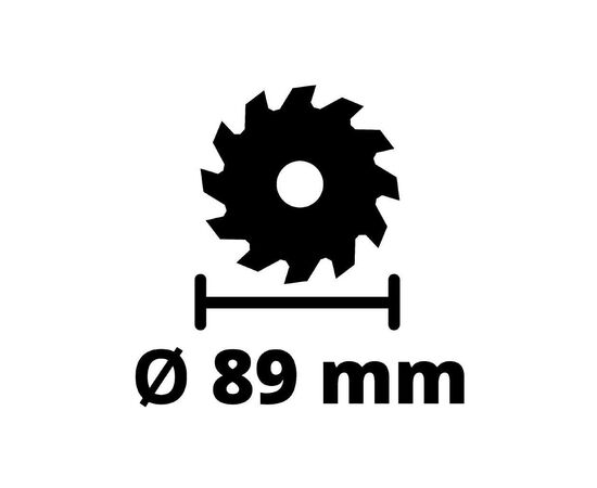 Дисковая пила Einhell TE-CS 18/89 Li - Solo акум., PXC, 18В, диск 89х10 мм (без АКБ та ЗП) (4331100), изображение 6