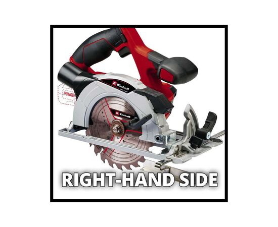 Дисковая пила Einhell TE-CS 18/150 Li - Solo акум., PXC, 18В, диск 150х10 мм (без АКБ та ЗП) (4331220), изображение 3