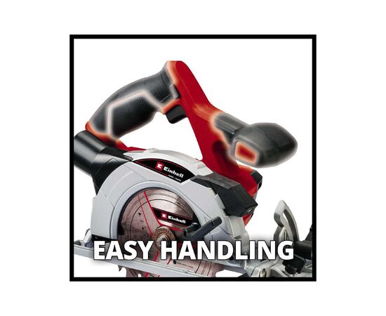 Дисковая пила Einhell TE-CS 18/150 Li - Solo акум., PXC, 18В, диск 150х10 мм (без АКБ та ЗП) (4331220), изображение 4