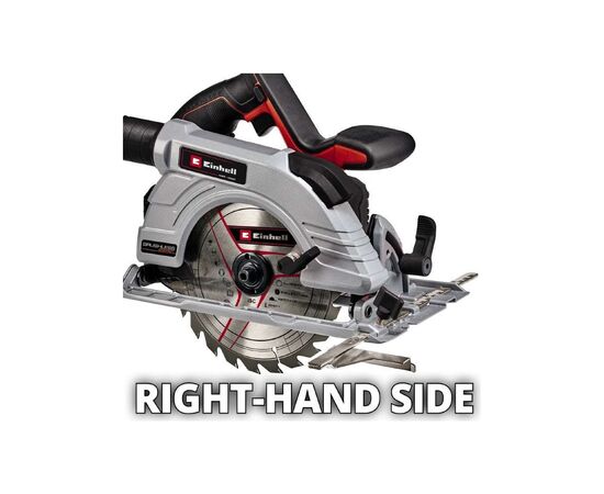 Дисковая пила Einhell TE-CS 18/190 Li BL - Solo акум., PXC, 18В, диск 190х20 мм (без АКБ та ЗП) (4331210), изображение 2