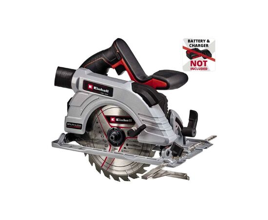 Дискова пила Einhell TE-CS 18/190 Li BL - Solo акум., PXC, 18В, диск 190х20 мм (без АКБ та ЗП) (4331210)