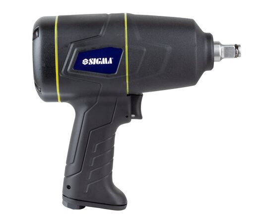 Гайковерт Sigma Profi 1/2" 850Нм 7000об/мин 142л/мин 8бар (6712071), изображение 6 Гайковерт Sigma Profi 1/2" 850Нм 7000об/мин 142л/мин 8бар (6712071), изображение 6