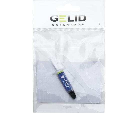 Термопаста Gelid Solutions GC4 1g (TC-GC-04-A), изображение 2 Термопаста Gelid Solutions GC4 1g (TC-GC-04-A), изображение 2