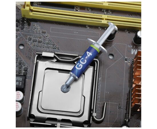 Термопаста Gelid Solutions GC4 1g (TC-GC-04-A), изображение 4 Термопаста Gelid Solutions GC4 1g (TC-GC-04-A), изображение 4