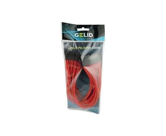 Кабель Gelid Solutions 4-pin ATX, 30см червоний (CA-24P-04), изображение 3 Кабель Gelid Solutions 4-pin ATX, 30см червоний (CA-24P-04), изображение 3