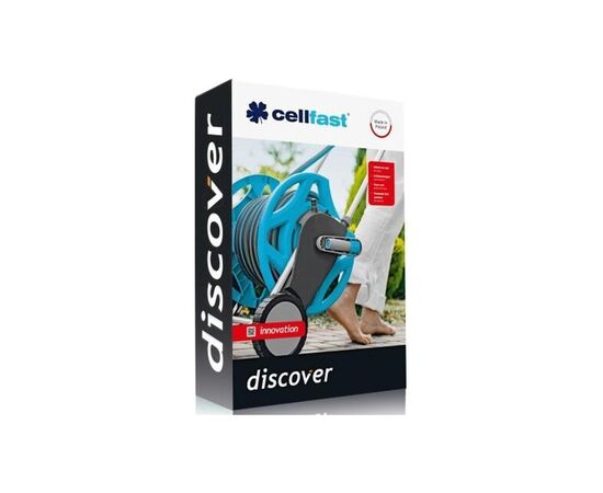 Тележка для шланга Cellfast DISCOVER 60m 1/2 (55-600), изображение 6 Тележка для шланга Cellfast DISCOVER 60m 1/2 (55-600), изображение 6