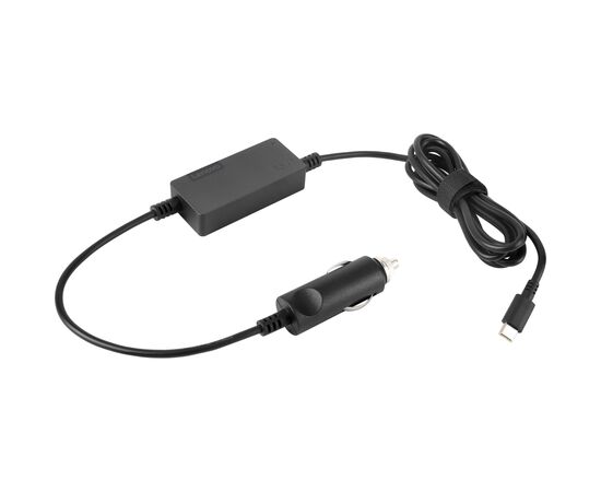 Блок питания к ноутбуку Lenovo 65W USB-C DC Travel Adapter input 12 V (40AK0065WW), изображение 2 Блок питания к ноутбуку Lenovo 65W USB-C DC Travel Adapter input 12 V (40AK0065WW), изображение 2
