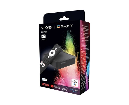 Медиаплеер Strong LEAP-S3 Android TV BOX (LEAP-S3), изображение 6 Медиаплеер Strong LEAP-S3 Android TV BOX (LEAP-S3), изображение 6
