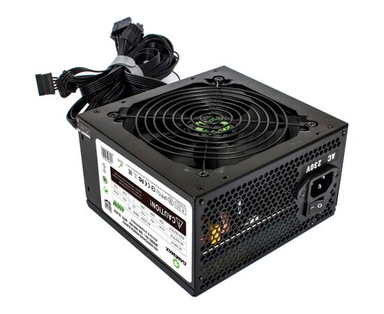 Блок питания Gamemax GM-400-80+APFC Black, изображение 2 Блок питания Gamemax GM-400-80+APFC Black, изображение 2