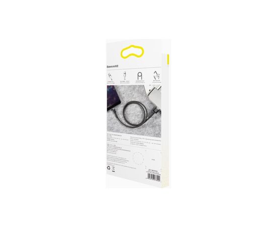Дата кабель USB 2.0 AM to Type-C 1.0m Black-Grey Baseus (491798), изображение 6 Дата кабель USB 2.0 AM to Type-C 1.0m Black-Grey Baseus (491798), изображение 6