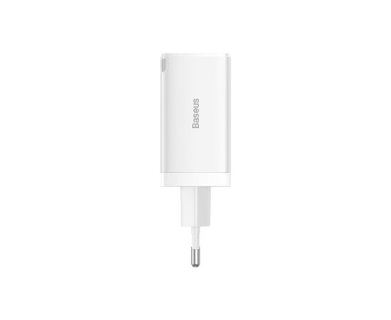 Зарядное устройство Baseus 65W GaN5 Pro 2C+U(CCGP120202 ) white (960194), изображение 3 Зарядное устройство Baseus 65W GaN5 Pro 2C+U(CCGP120202 ) white (960194), изображение 3