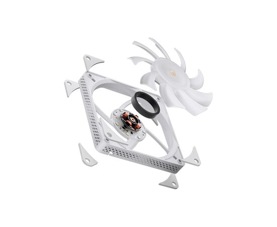 Кулер для корпуса JONSBO HF1215 White ARGB, изображение 8 Кулер для корпуса JONSBO HF1215 White ARGB, изображение 8
