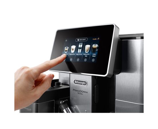 Кофемашина DeLonghi ECAM 610.75 MB, изображение 4 Кофемашина DeLonghi ECAM 610.75 MB, изображение 4
