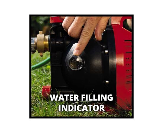 Садовий насос Einhell GC-GP 1045, 1050 Вт, 4500 л/год (4180340), зображення 3 Садовий насос Einhell GC-GP 1045, 1050 Вт, 4500 л/год (4180340), зображення 3