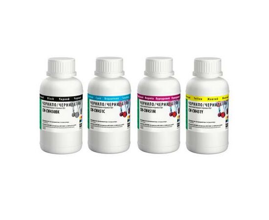 Чернила ColorWay Canon PGI-450/CLI-451(4х200мл) BK/С/M/Y (CW-CW450/CW451SET02)