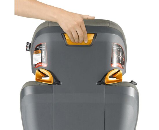 Автокресло Chicco KidFit Black-Grey (79014.99.07), изображение 3