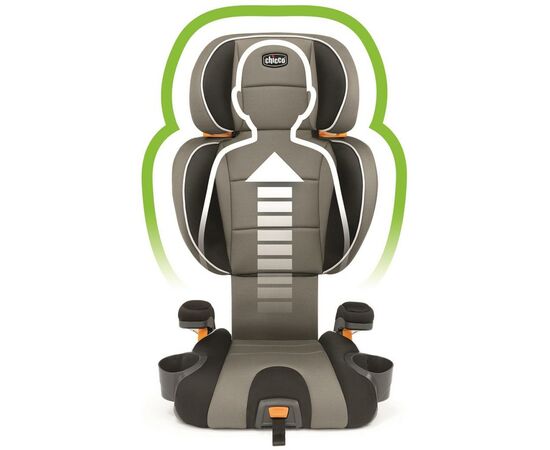 Автокресло Chicco KidFit Black-Grey (79014.99.07), изображение 4